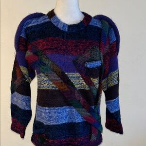 Marella ,Multicolor Striped Women's Sweater